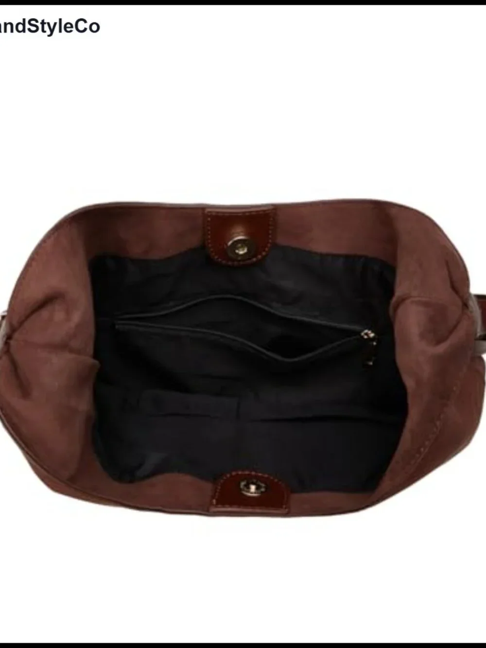 Faux Suede Hobo Bag Slouchy Tote Shoulder Purse Women Crossbody Handbag Fall